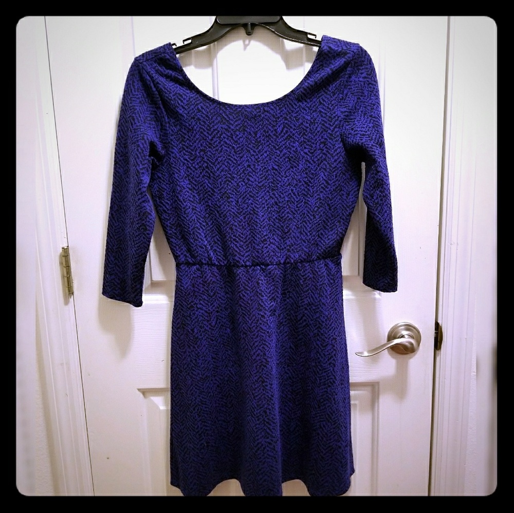 Dark blue formal dress